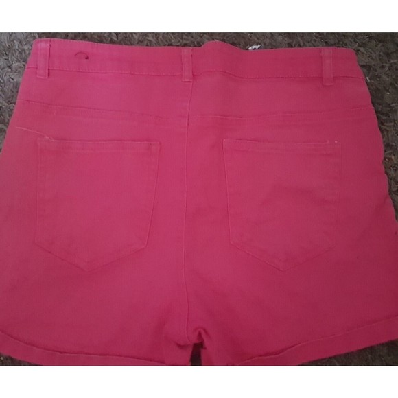 HYPE Pink Denim Shorts size 11 - Picture 3 of 3
